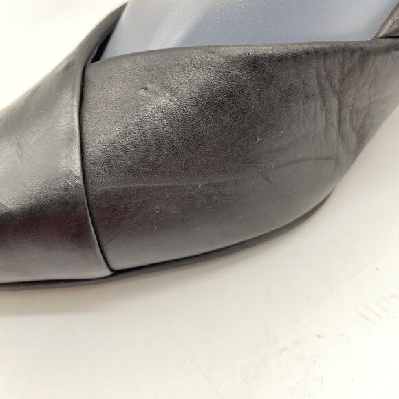 Paul Green Women's Black Leather Block Heel Dress Shoes Size UK 5, US 7.5 - Picture 10 of 13